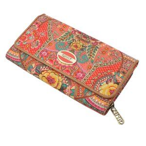 Oilily Coral Pink Floral Wallet
